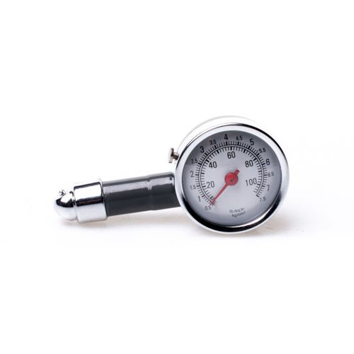 בודק לחץ לצמיגים עד 100PSI כולל שסתום שחרור לחץ
