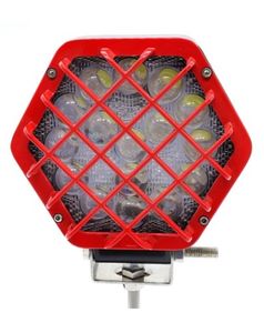 פנס עבודה 16 לדים 48W - 10-36V כולל רשת הגנה