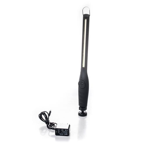 פנס מוסכים מקצועי נטען 900 לומן, ULTRA SLIM כולל כבל USB TYPE C