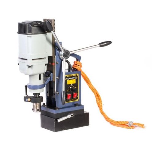 מקדחה מגנטית 220V J1C-50D + מתקן לנוזל קירור( חיבור לכוסות קידוח)