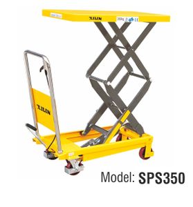 שולחן הידראולי מתרומם 350 ק"ג, ג. מקסימלי 1.3 מ