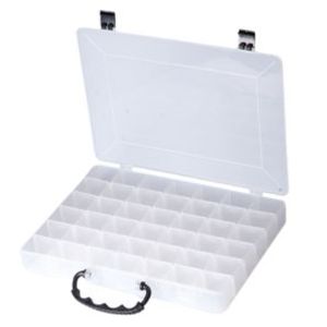 ארגונית פלסטיק מקצועית עד 42 תאים 31X22.5X4 ס"מ