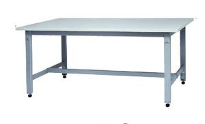 שולחן עבודה מתכוונן 180x75x80-100, מעמס 300 ק"ג