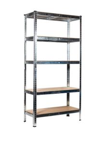 מערכת 5 מדפים 90x40x180 ס"מ מעמס 175 ק"ג
