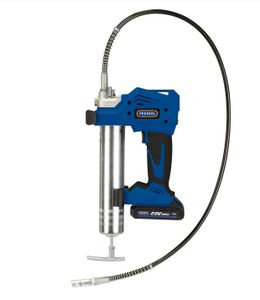 משאבת גריז נטענת 20V כולל 2 סוללות 2A ומטען ת. PRESSOL גרמניה