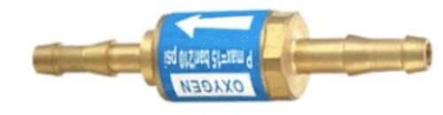 שסתום אל חוזר + בולם להבה לצינור חמצן