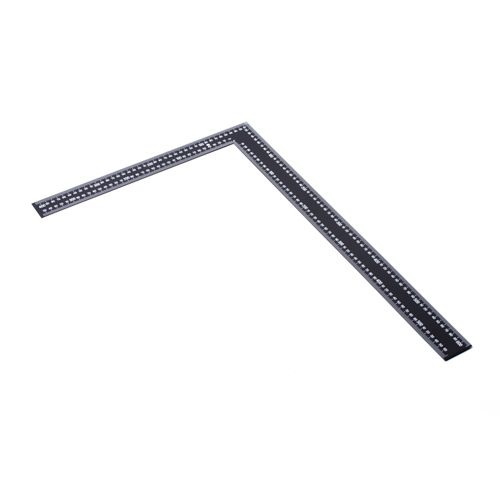 סרגל זוית נגרים שחור 40X60