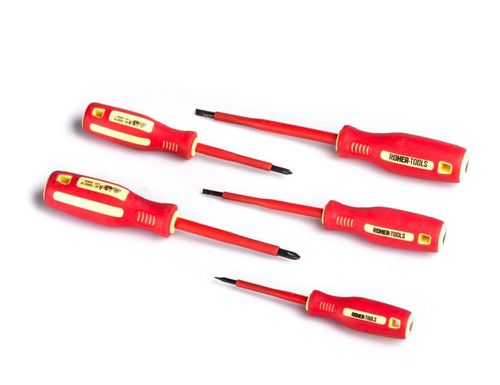 מברג מבודד VDE 1000V פיליפס ROHER PH2 6*100 mm