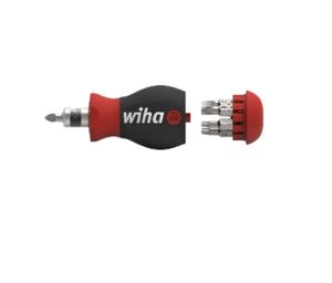 WIHA 43613 - מברג בולדוג מקצועי כולל 14 ביטים מתחלפים