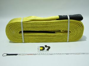 רצועת גרירה/הרמה צהובה 3 טון 10 מ