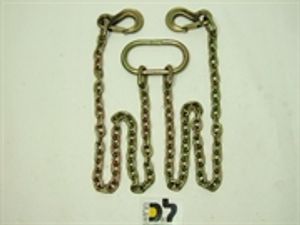 מענב שרשרת הרמה (סלינג) 1.2 טון 2 זרועות (7 מ"מ) אורך- 1.2 מטר