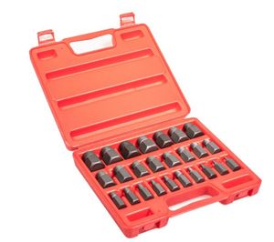 סט 25 חולצי ברגים ותבריגים - רב תכליתי HEAVY DUTY CR-MO