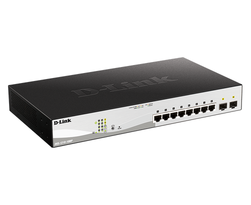 נתב DGS-1210-10MP 10-Port Gigabit Smart Managed PoE