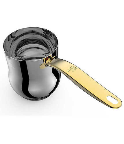 פינג'אן אינדוקציה 0.5 ליטר ידית זהב COFFEE COLLECTION FOOD APPEAL