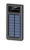 מטען נייד סולארי כולל כבלים מובנים ופנס GPLUS 10000mAh