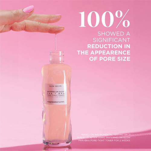 טונר גלוו רסיפי Watermelon Glow PHA+BHA Pore-Tight Toner 150ml