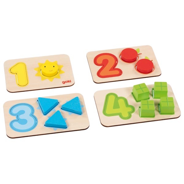 GOKI פאזל עץ לגיל הרך 57357