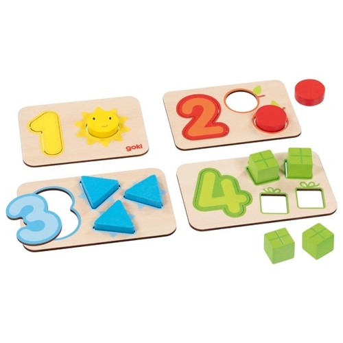 GOKI פאזל עץ לגיל הרך 57357
