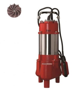 משאבה טבולה 1100W  לביוב וחומרים קשים 