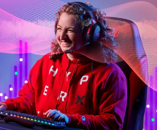 אוזניות גיימינג חוטיות HyperX Cloud III USB 7.1 - אדום