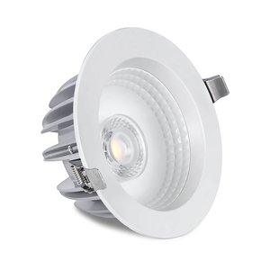  שקוע תקרה לבן APOLLO 50W 9" IP40 אור חם  