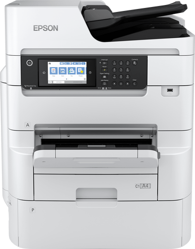 מדפסת ‏הזרקת דיו ‏משולבת Epson WorkForce Pro WF-C879RDTWF 