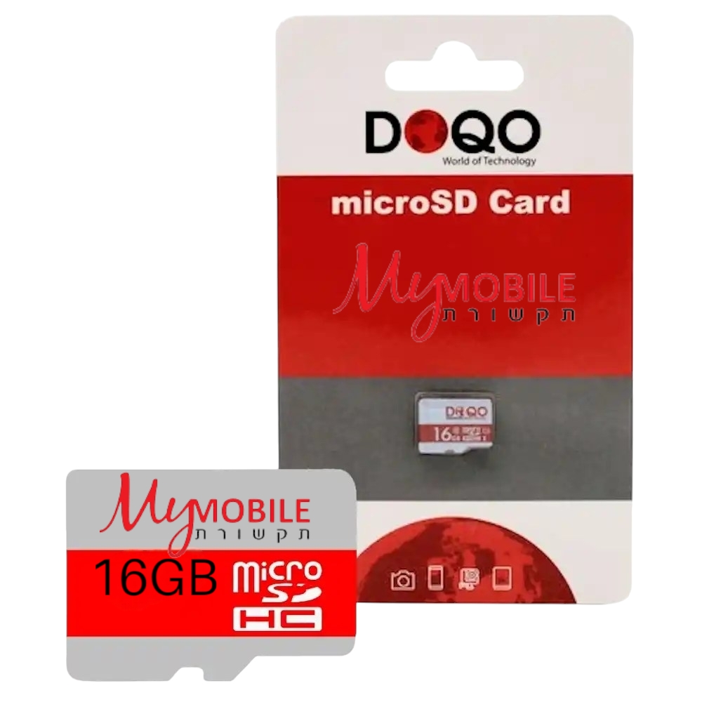 כרטיס זכרון Micro Sd 16GB