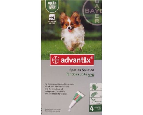 Advantix אמפולות - טיפול בפרעושים וקרציות לכלבים