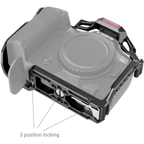 SmallRig 2982B כלוב ייעודי למצלמת Canon EOS R5 C, R5, R6