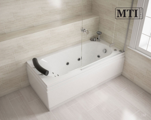  אמבטיה mti-115 150*70 לבן מבריק(כולל גקוזי) 