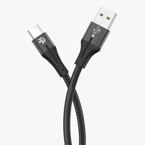 כבל שזור MIRACASE TYPE C TO USB 3M