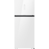 מקרר מקפיא עליון Electra EL459GW אלקטרה זכוכית לבנה
