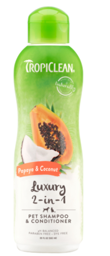 טרופיקלין שמפו פפאיה וקוקוס 355 ml