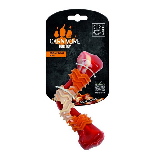 אמ פטס M-Pets עצם בומרנג בייקון לארג'