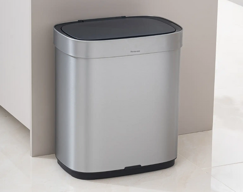 פח סנסור SMART 50L כסוף מטאלי 
