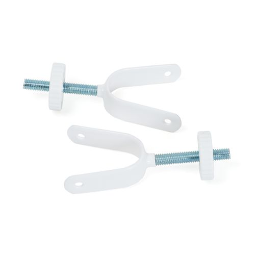 זוג מחברים למעקה עגול לשער GateGuard