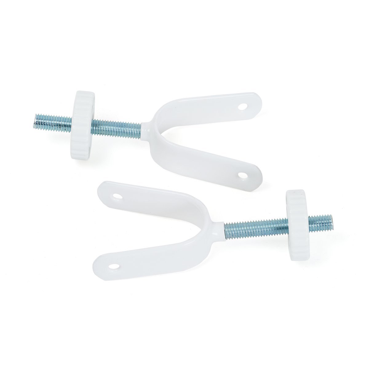 זוג מחברים למעקה עגול לשער GateGuard