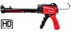 אקדח סיליקון לעבודה מאומצת tough-red מבית HUNTER