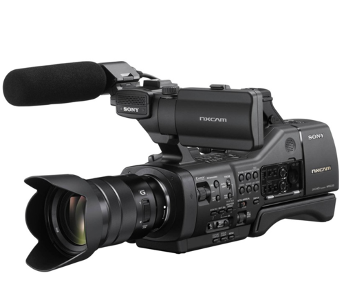 מצלמת וידאו מקצועי סוני Sony Nex-Ea50m Nxcam With 18-105mm F/4 Servo Zoom G Lens
