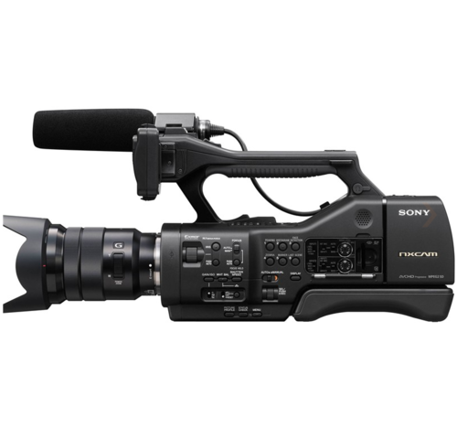 מצלמת וידאו מקצועי סוני Sony Nex-Ea50m Nxcam With 18-105mm F/4 Servo Zoom G Lens