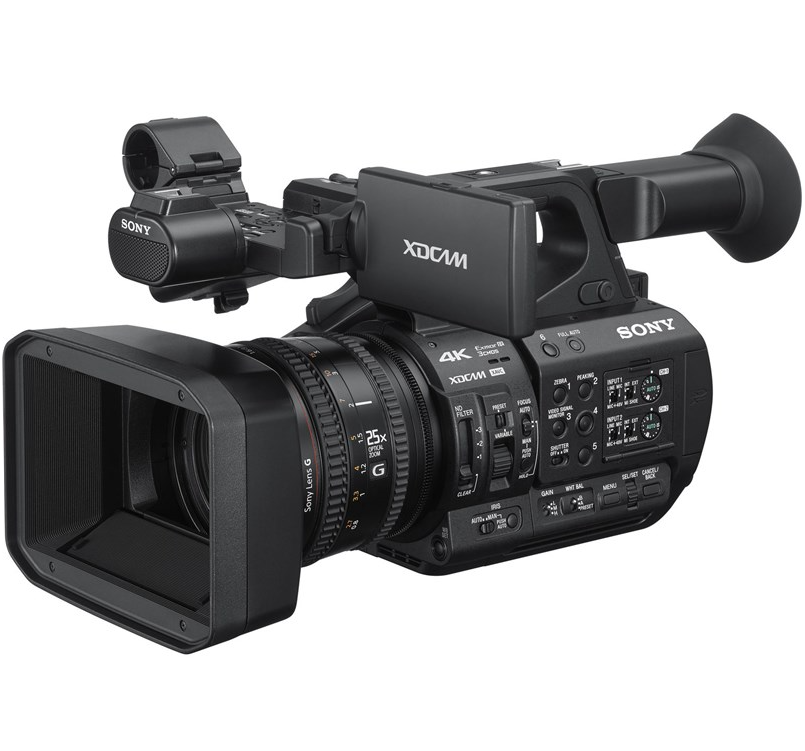 מצלמת וידאו מקצועי סוני Sony PXW-Z190 4K 3-CMOS 1/3" Sensor XDCAM Camcorder