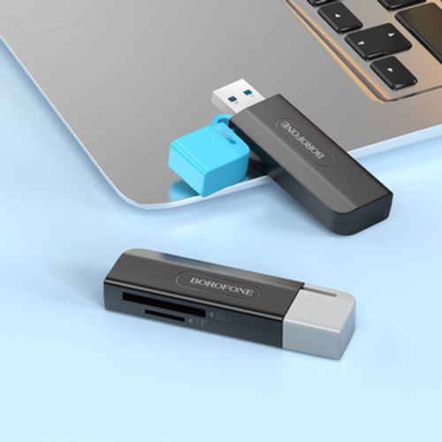 קורא כרטיסים Borofone Card reader DH9 Wisdom 2 in 1 בורופון