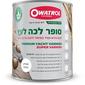 יאכט ורניש- סופר לכה לעץ ועוד 0.75 ליטר