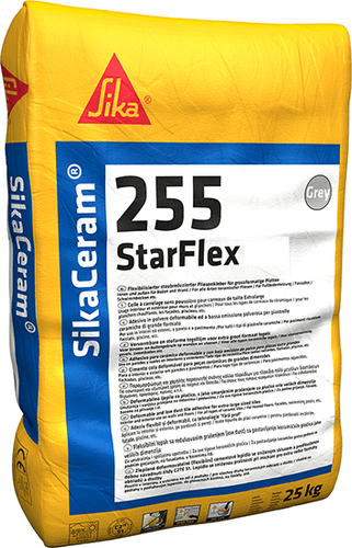 דבק אריחים צמנטי סיקה סרם 255 STARFLEX