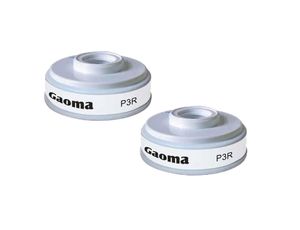 זוג מסננים למסיכת חצי פנים סיליקון GAOMA P3R