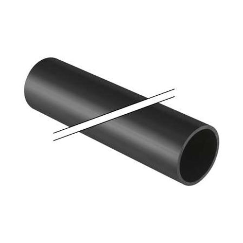 צינור גיבריט HDPE בקטרים שונים 5 מטר