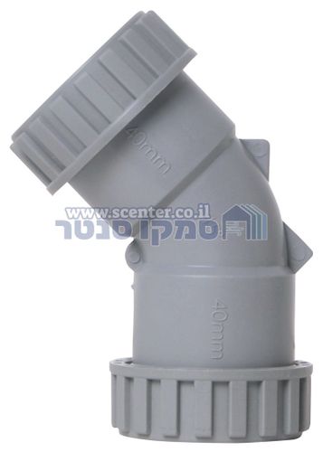 ברך 45 מעלות תבריג כפול בגדלים שונים