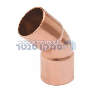 זוית נחושת °45 להלחמה - במגוון מידות