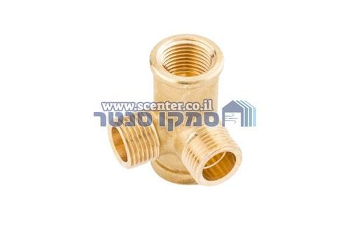 תושבת 90° הברגה פנימית וחיצונית SP