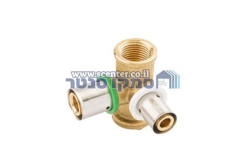 תושבת מעבר 90° הברגה פנים SP - במבחר מידות